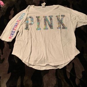 VS PINK bling tee